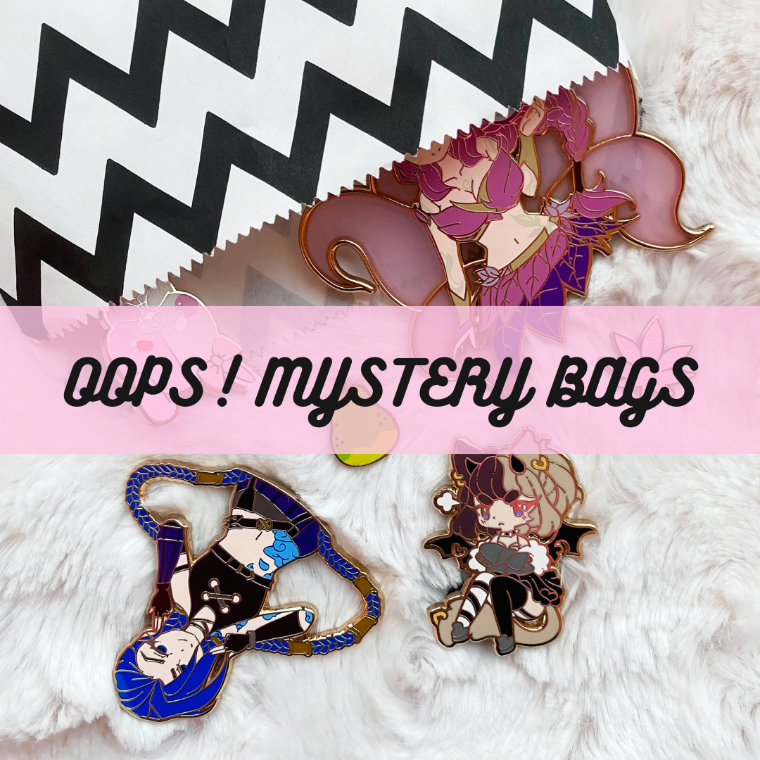 OOPS! Mystery Enamel Pin Bags
