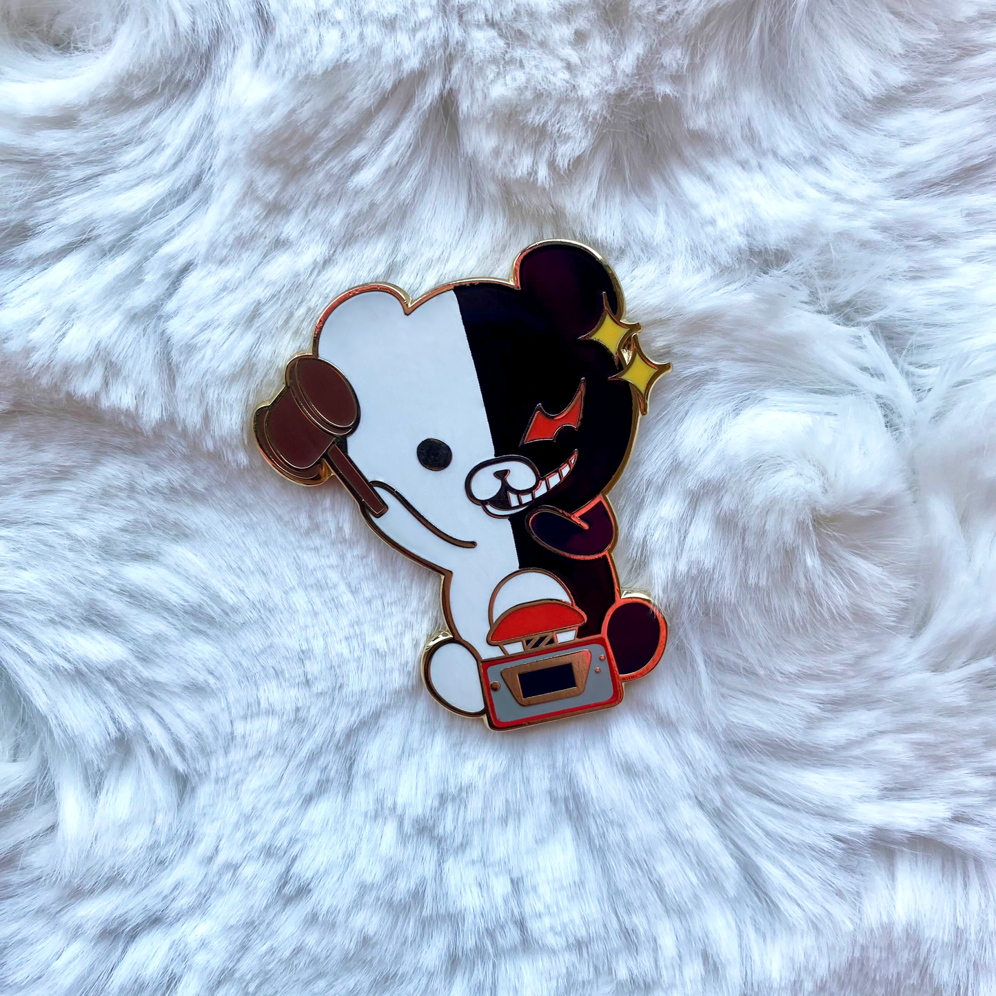 MISPRINT: Monokuma Enamel Pin