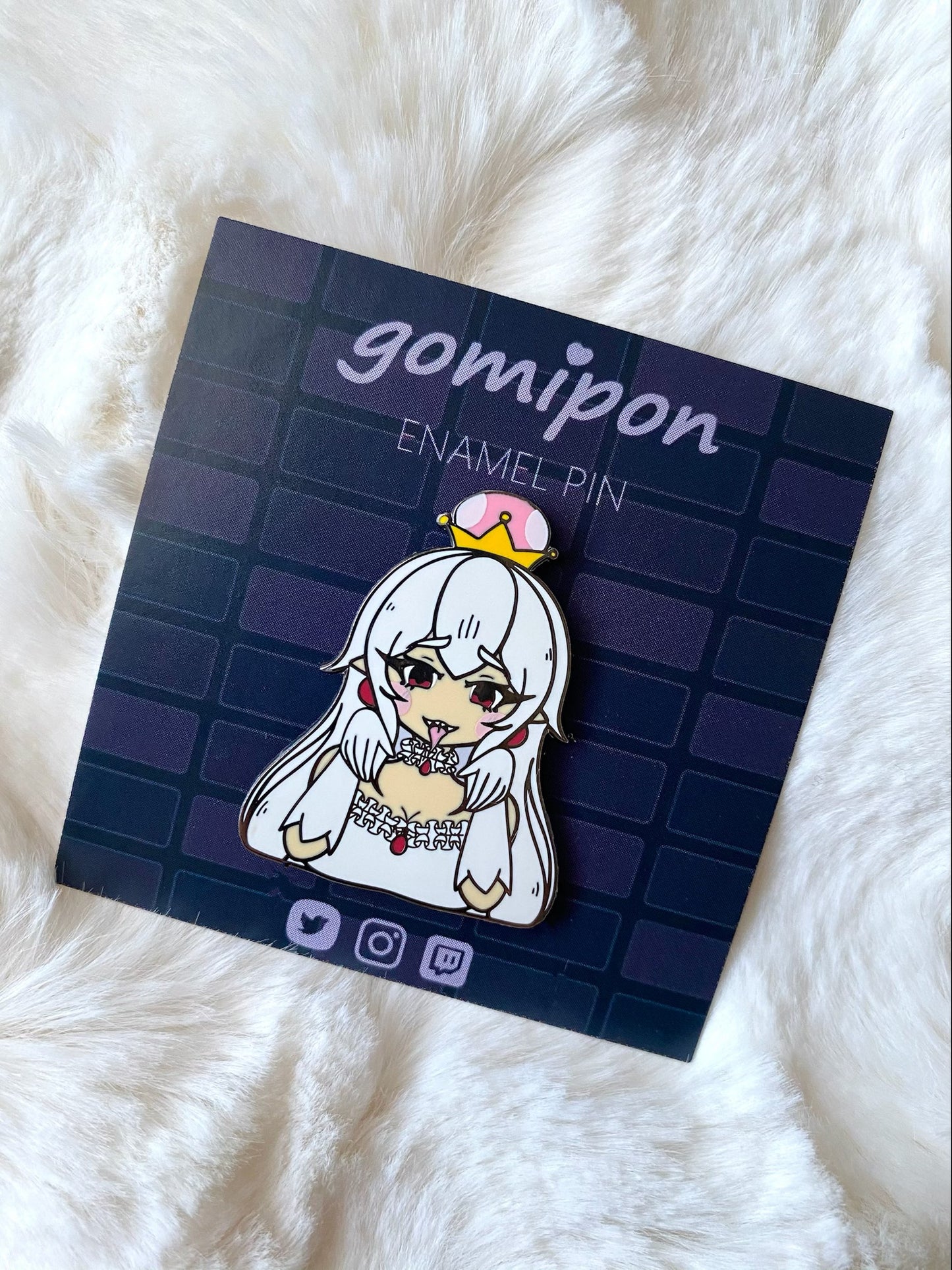 Boosette Enamel Pin