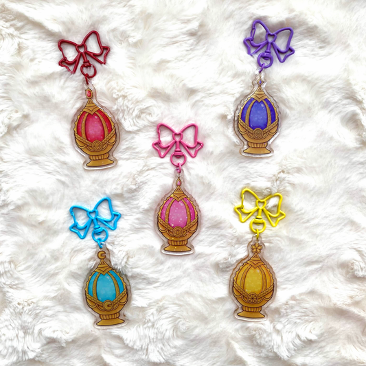 Madoka Magica Soul Gem Acrylic Keychains