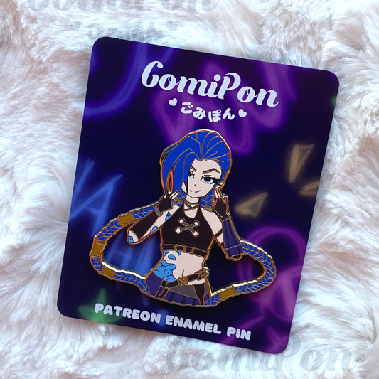 Arcane Jinx Enamel Pin