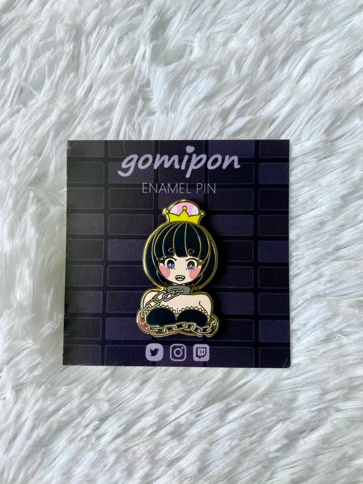 Chompette Enamel Pin