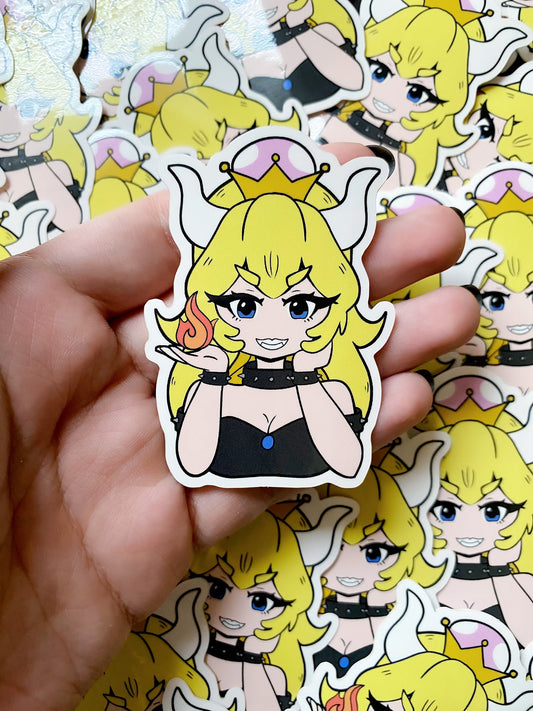 Bowsette Sticker