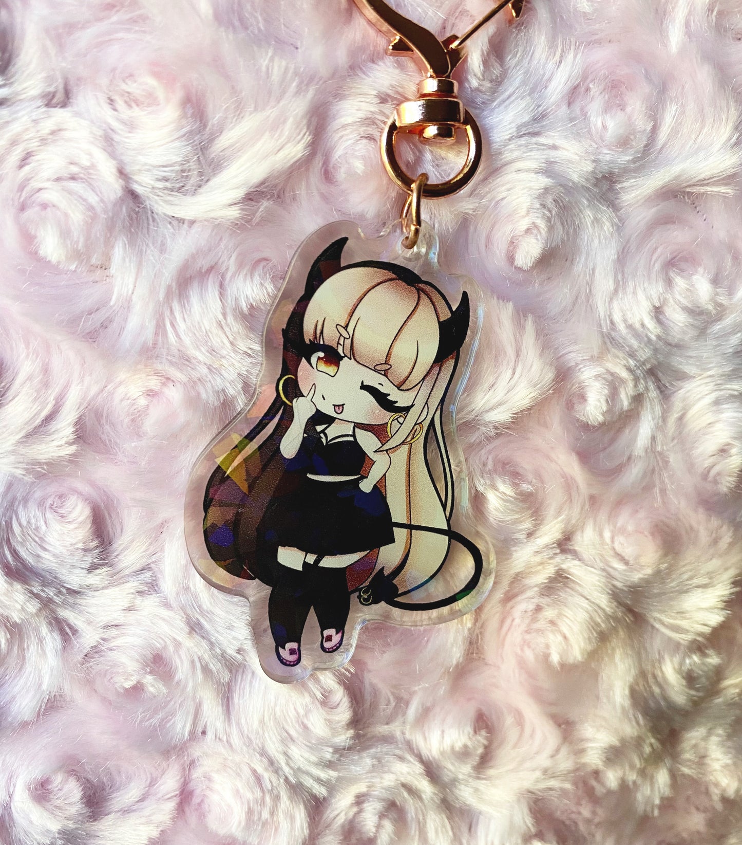 Gomi Acrylic Charm Keychain