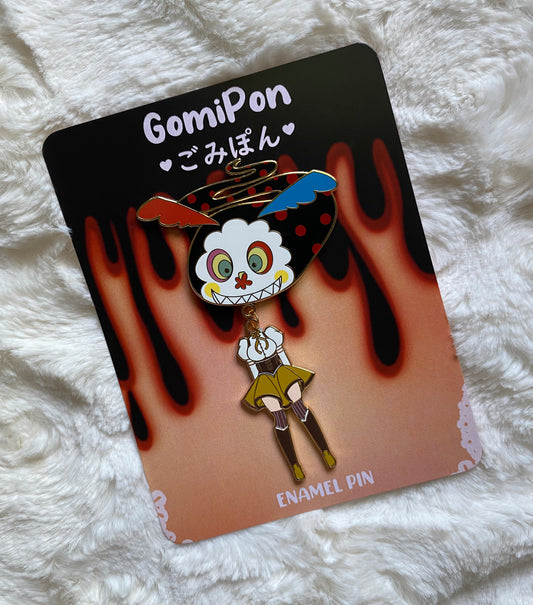 Mami Dangle Enamel Pin