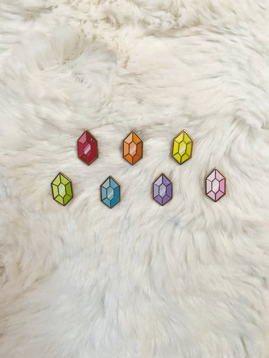 Rupee Filler Enamel Pin SET