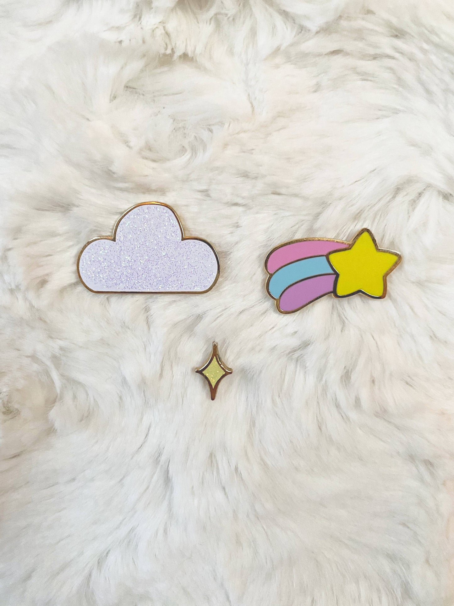 Starry Filler Enamel Pins