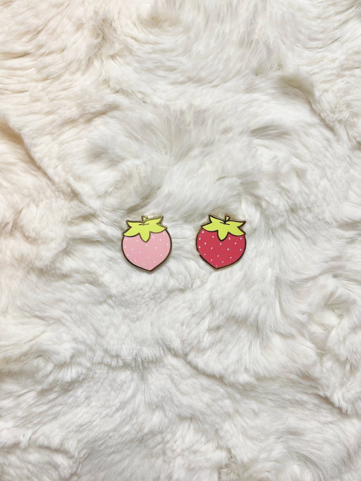 Strawberry Filler Enamel Pins