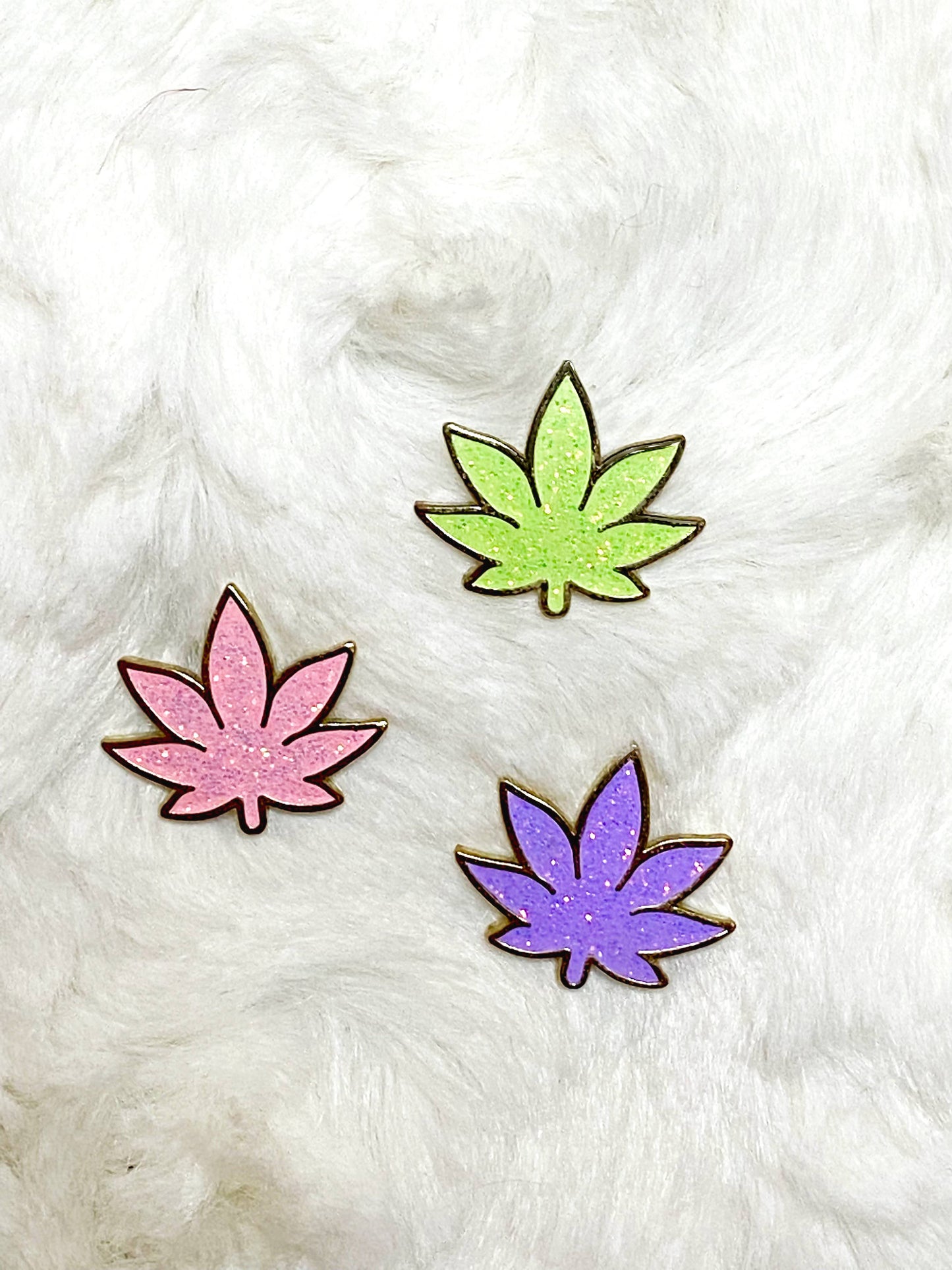 Weed Filler Enamel Pins